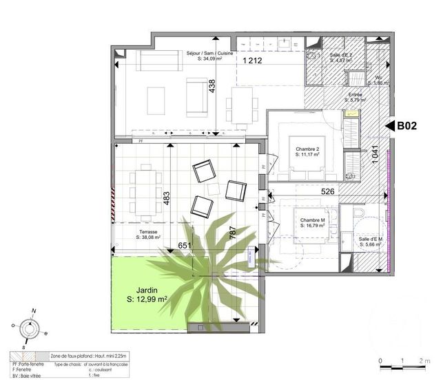 Appartement F3 à vendre - 3 pièces - 79.93 m2 - STE MAXIME - 83 - PROVENCE-ALPES-COTE-D-AZUR - Century 21 Donzica Immobilier