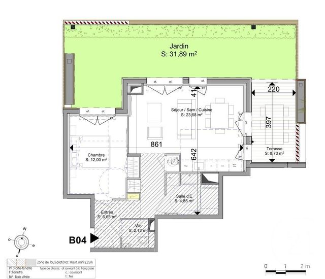 Appartement F2 à vendre - 2 pièces - 49.3 m2 - STE MAXIME - 83 - PROVENCE-ALPES-COTE-D-AZUR - Century 21 Donzica Immobilier